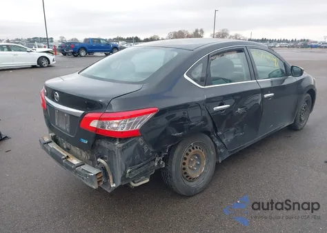 2014 Nissan Sentra S from USA, damaged, VIN 3N1AB7APXEY200306